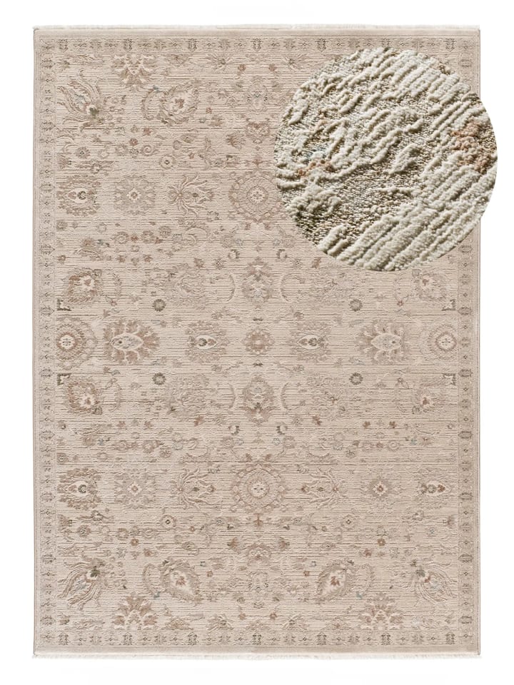 Orientalischer Kurzflor-Teppich ONA in beige