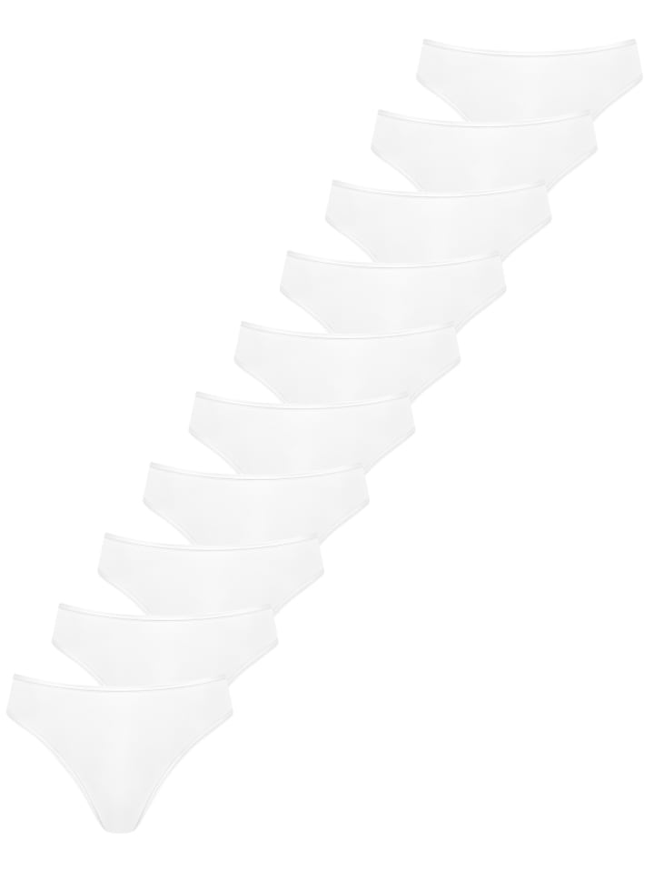 Minislip Basic in weiß