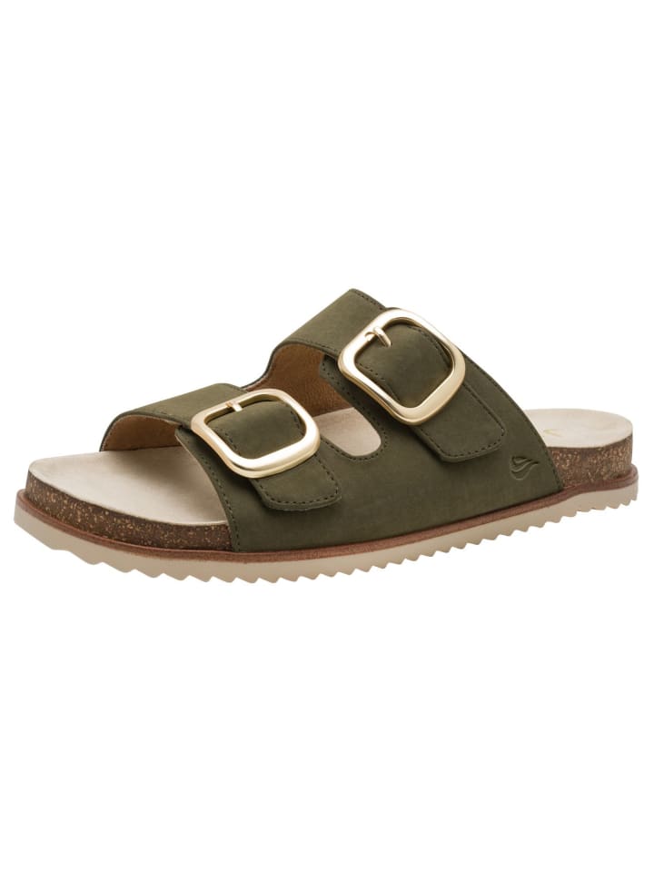 Pantolette in OLIVE