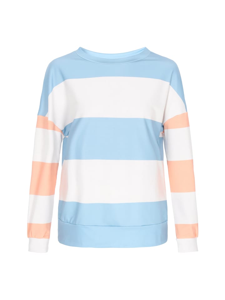 Women Sweatshirt in multicolor blue