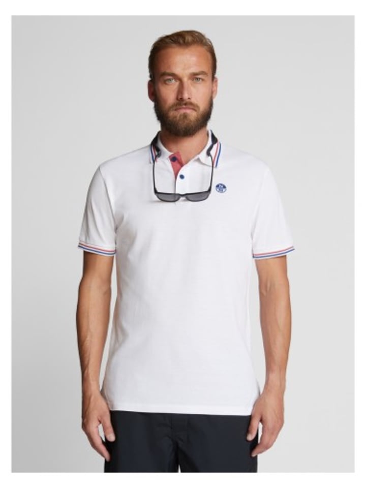 Polo in Weiß