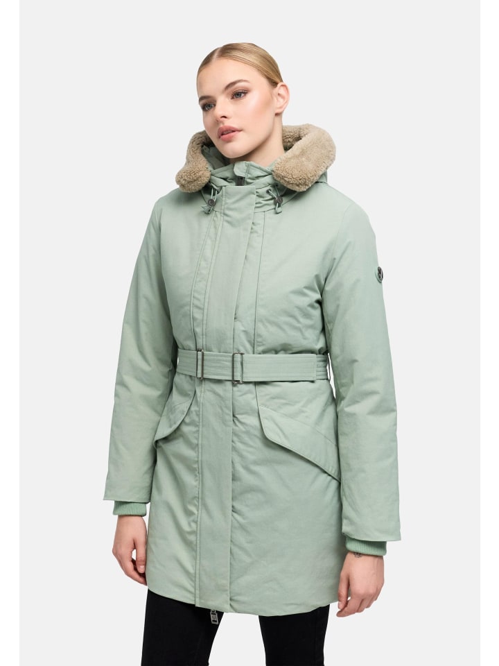 Wintermantel Calistaa 16 in Smokey Mint