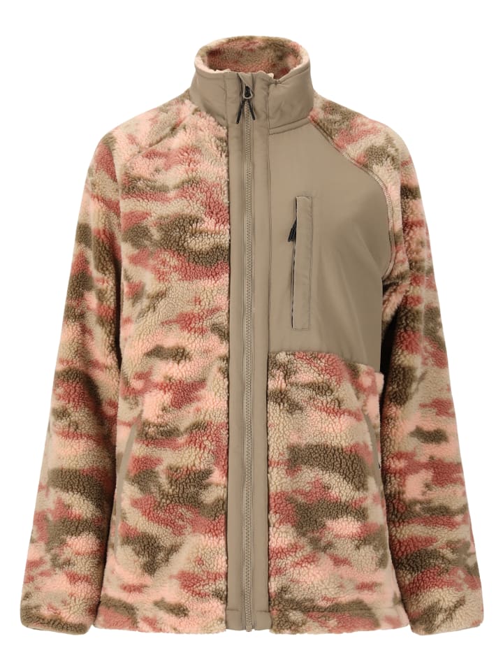 Fleece-Jacke Ellison in 1109 Burlwood