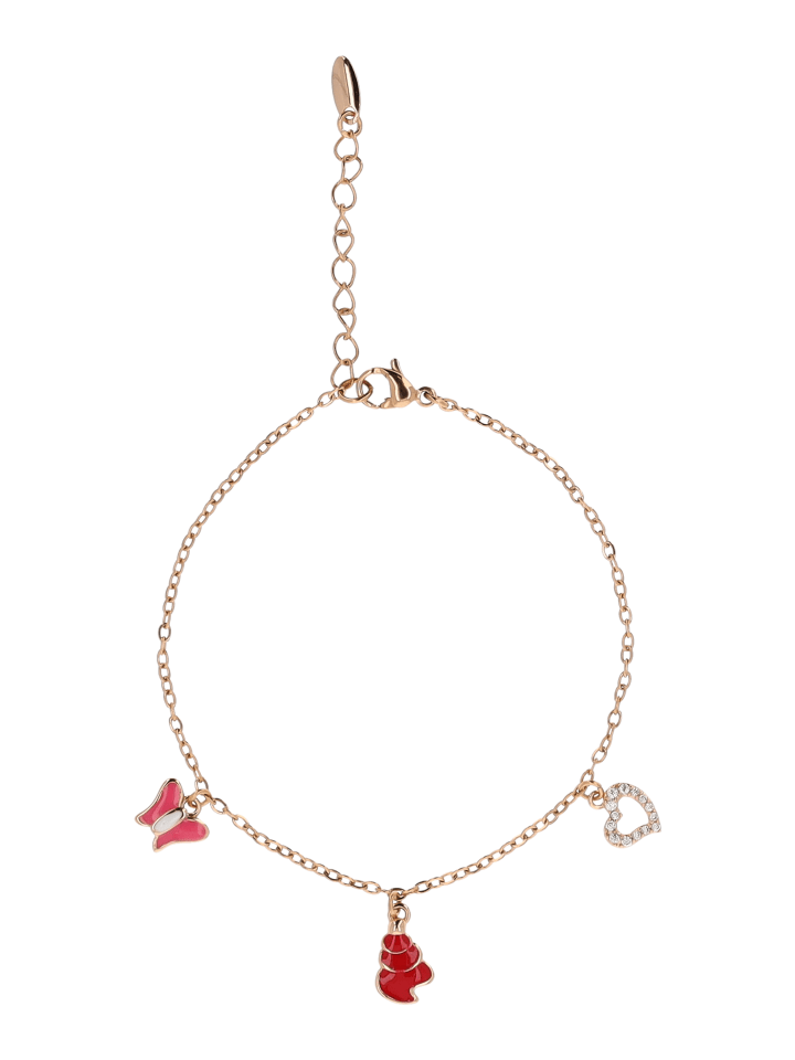 Women Bracelet in Rose Gold Multicolor