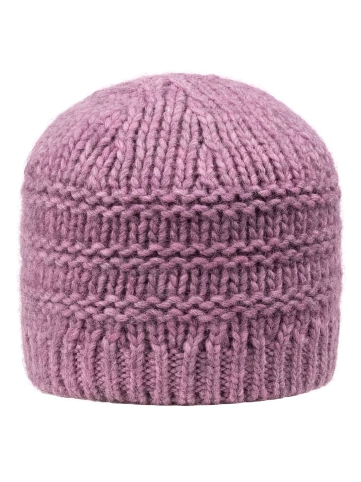 Strickmütze in rosa
