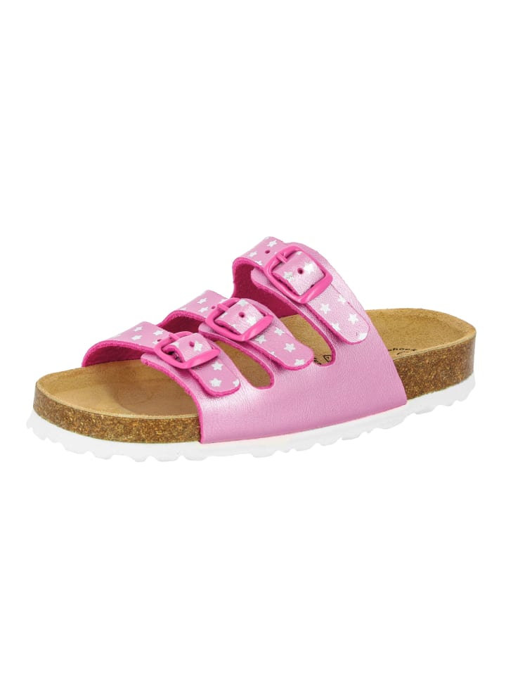 Pantolette "Bioline Star" in Rosa