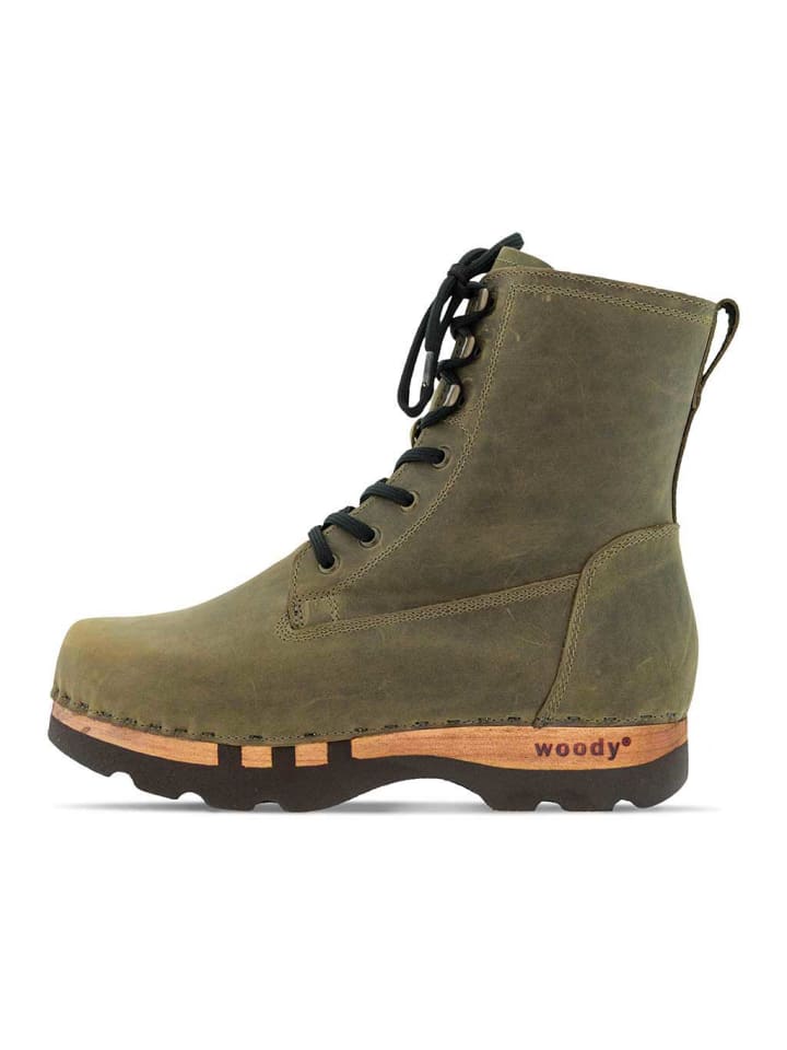 Stiefeletten/Boot in oliv