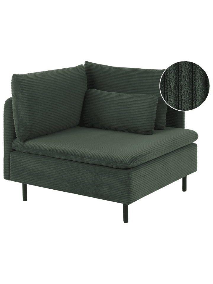 2-tlg Sofaelement EGERIS in Grün