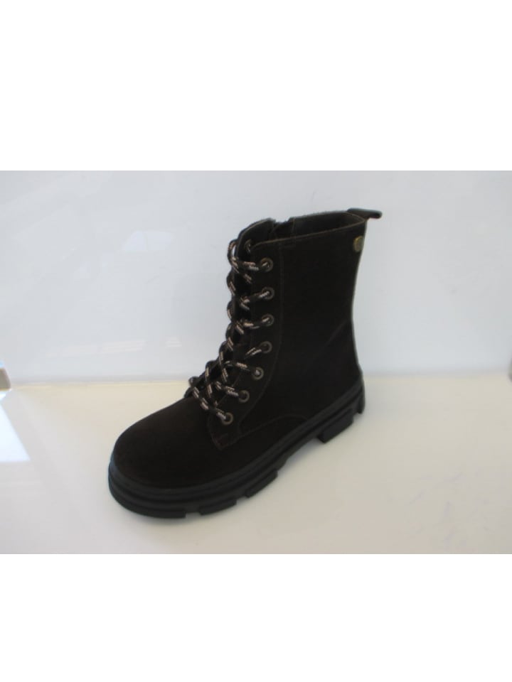 Schnürstiefel Sissy in Braun