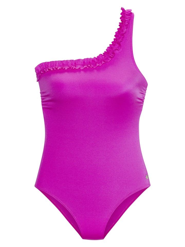 Badeanzug in magenta