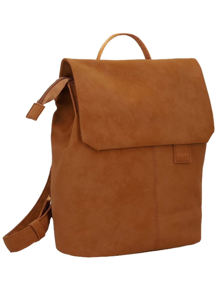 Rucksack Mademoiselle MR8 in Nubuk-Cognac