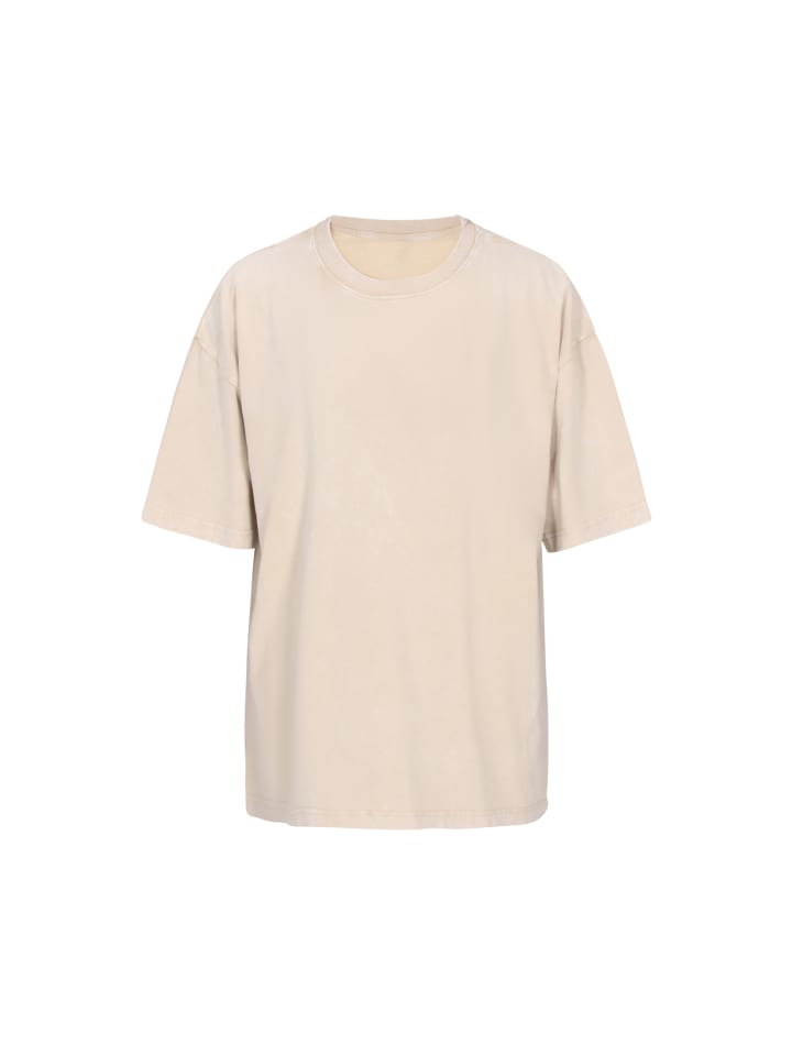 Men T-Shirt in Beige