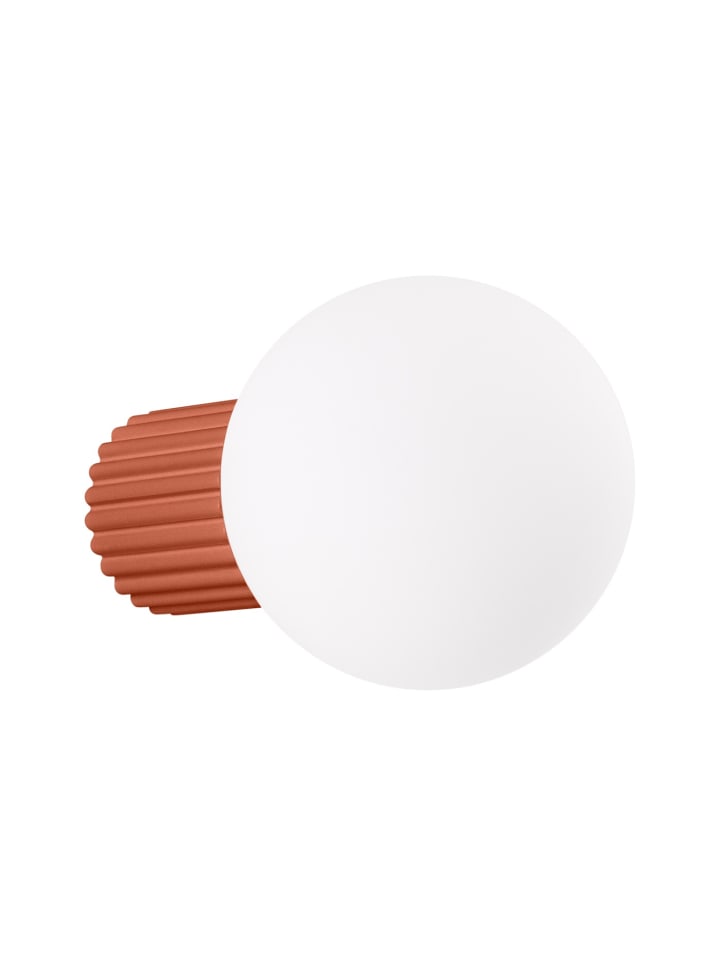 Wandlampe ORBITAL 1 red H 12 cm