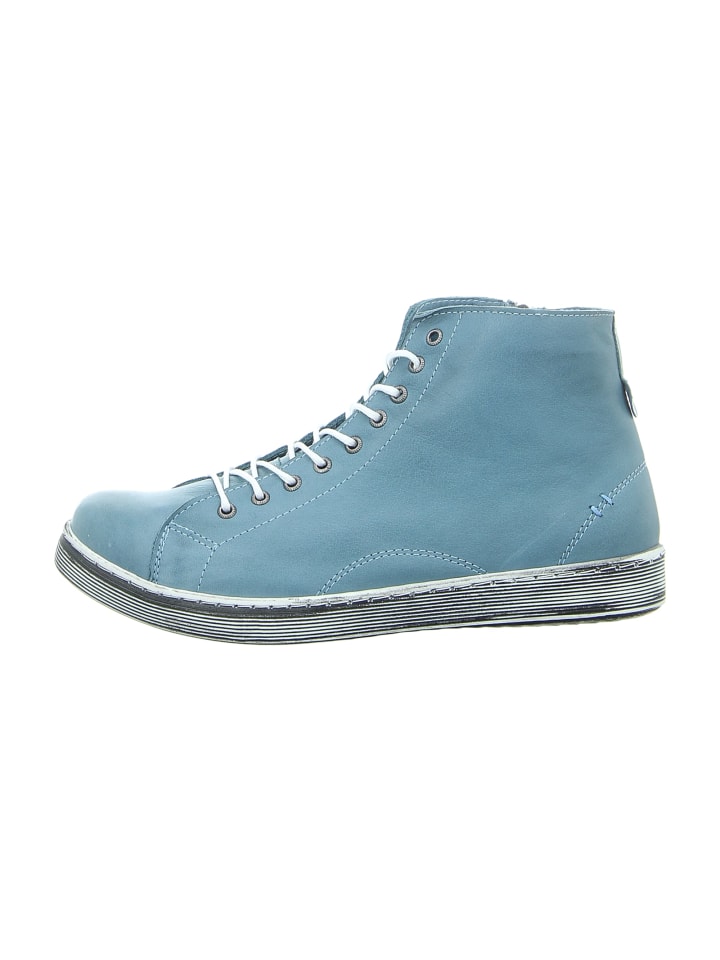 Komfort Stiefeletten in Türkis