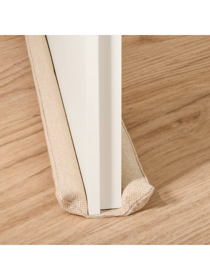für Türen 70-100cm Waschbarer Stoff - Energiesparend - Stoff - Beige