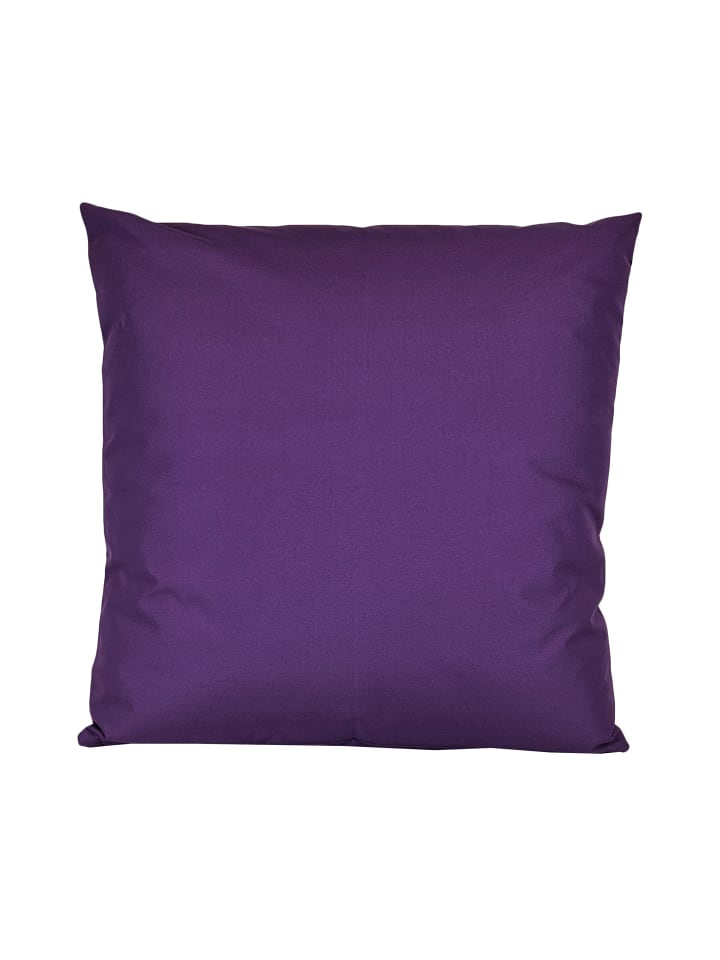 1x Outdoor Kissenhülle 45x45cm Uni in Violett