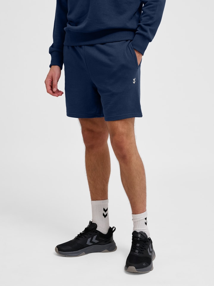 Verstellbare Taille Kurze Hose Hmlpulse Lebensstil Erwachsene in DRESS BLUES