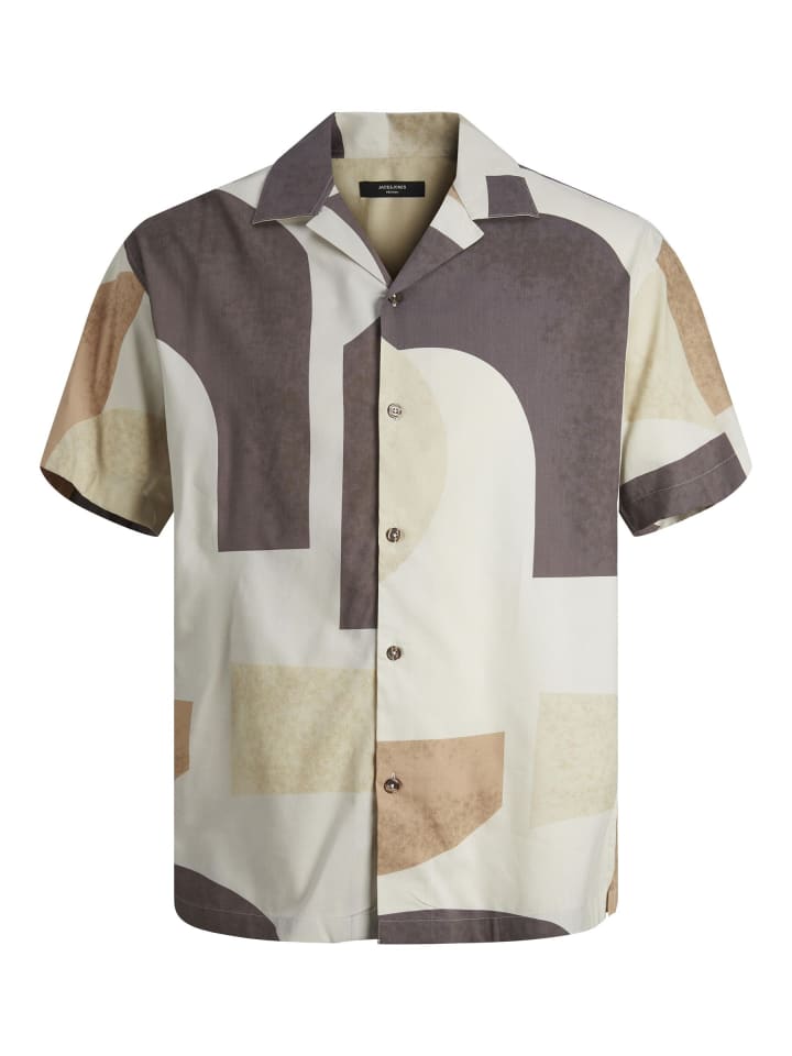 Hawaii-Hemd in Tannin