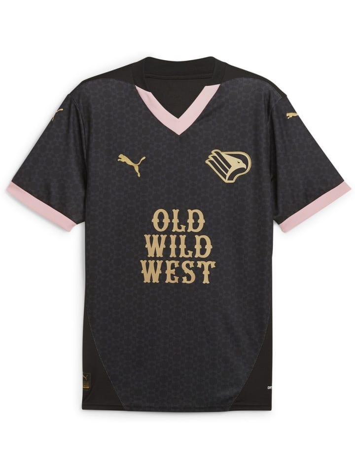 Sportshirt "Palermo Away Jersey Replica" in Schwarz