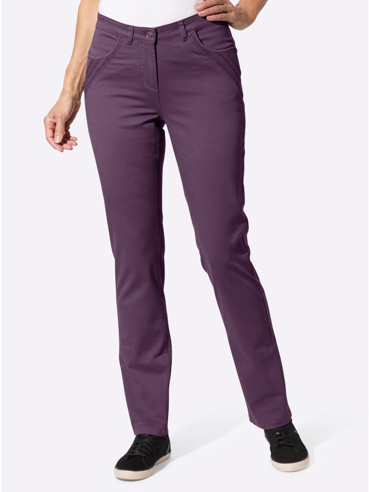 Jeans in traube