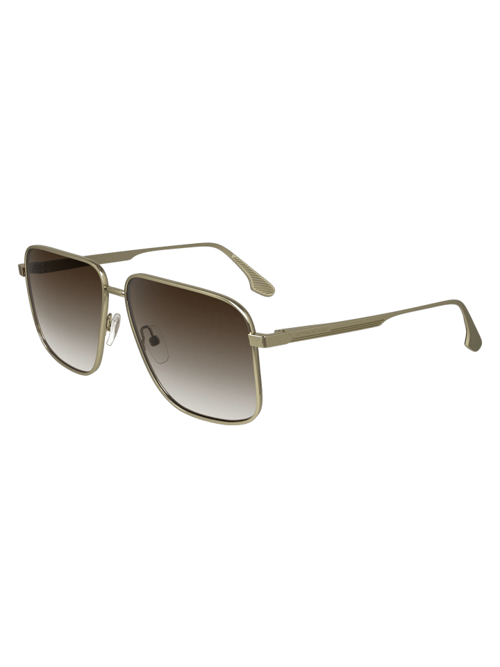 Frauen Sonnenbrille Flieger Gold