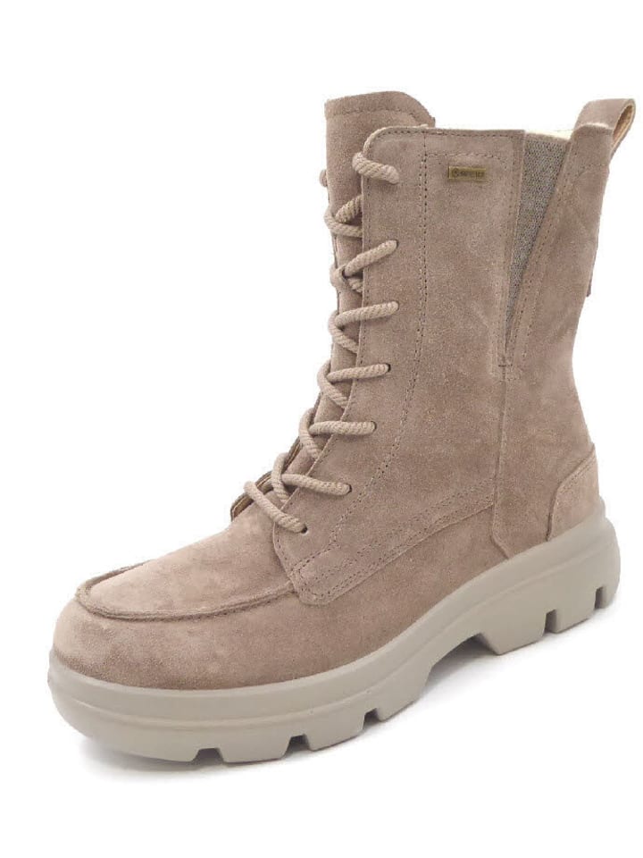 Schnürboot in beige