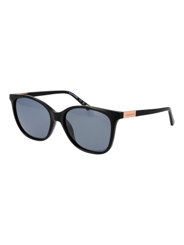 Damen Sonnenbrillen Quadrat Schwarz