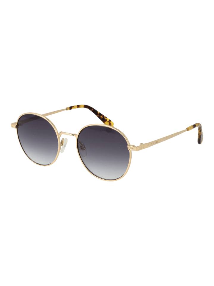 Damen Sonnenbrillen Panto Gold