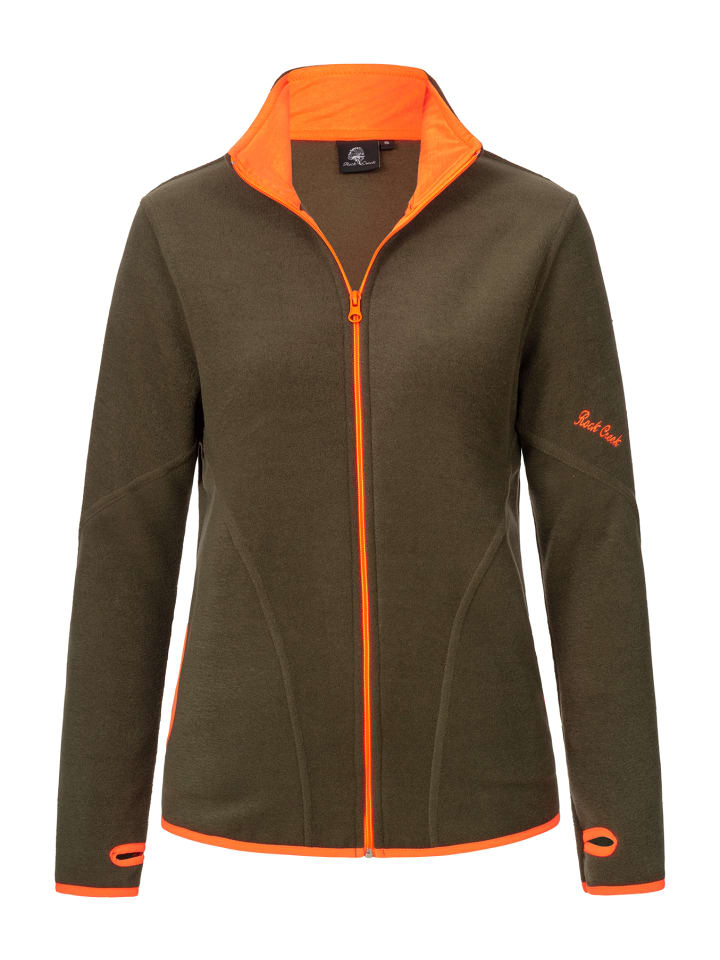 Jacke in Dunkelgrün