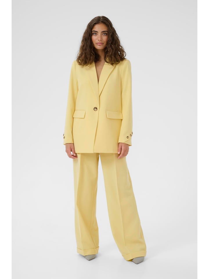 Blazer CUnalina Loose fit in Lemon Meringue