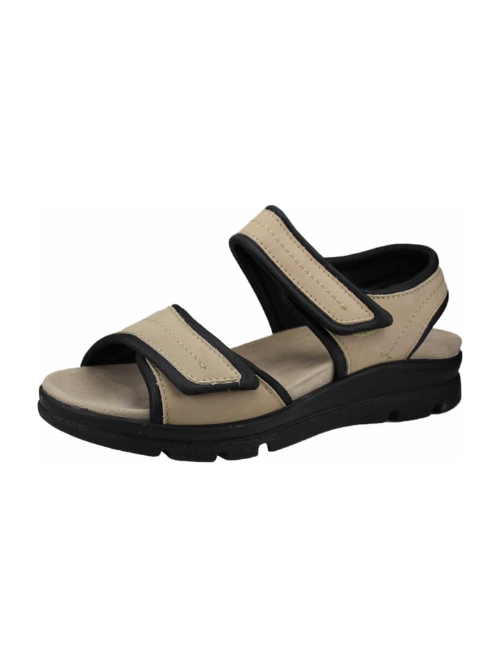 Komfort Sandalen in Beige