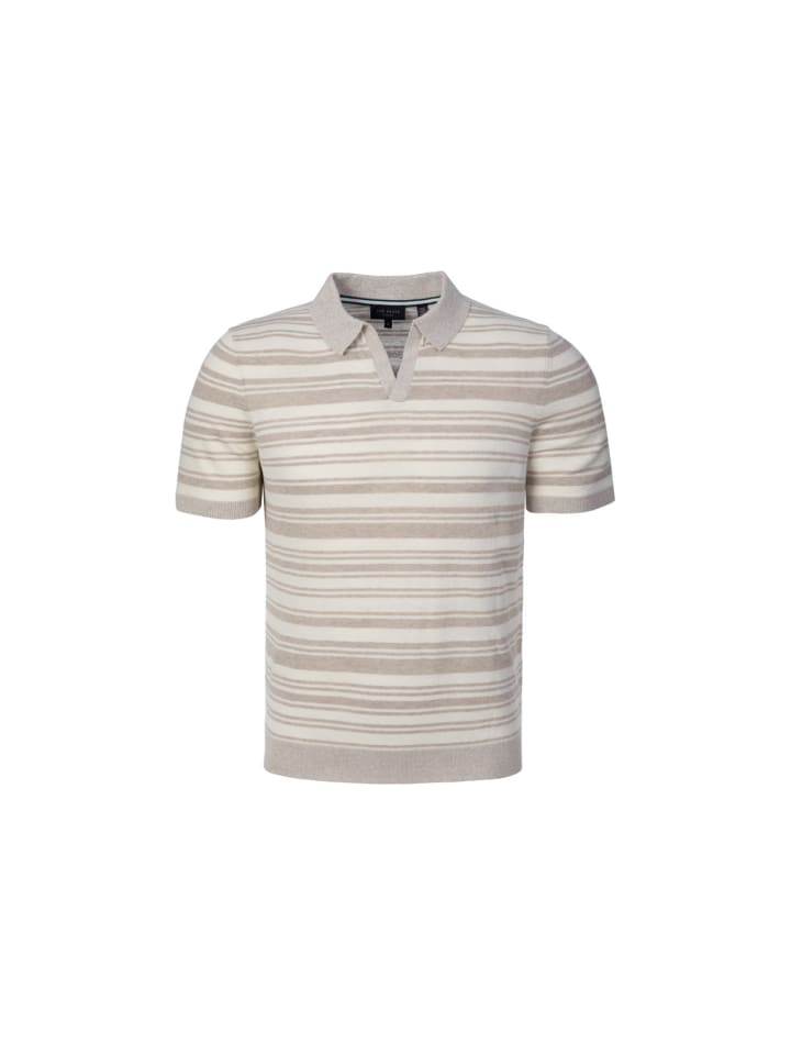 Poloshirt Brodi in beige
