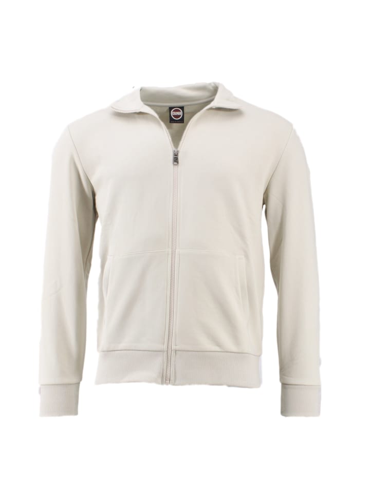 legere Sweatjacke in Sand