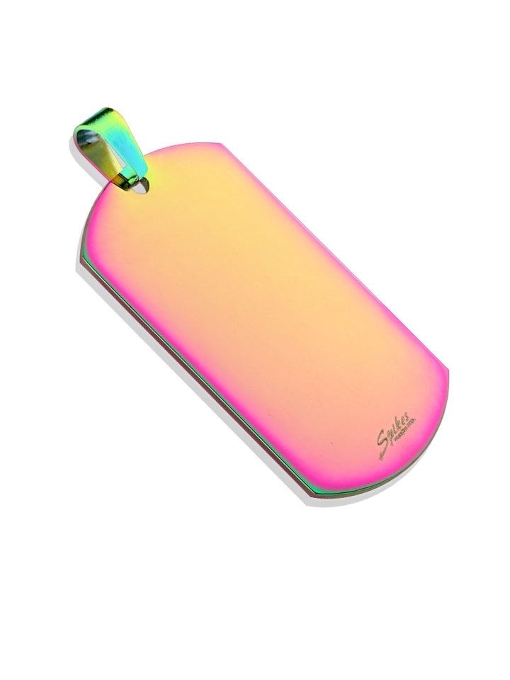DogTag in Regenbogen / Bunt