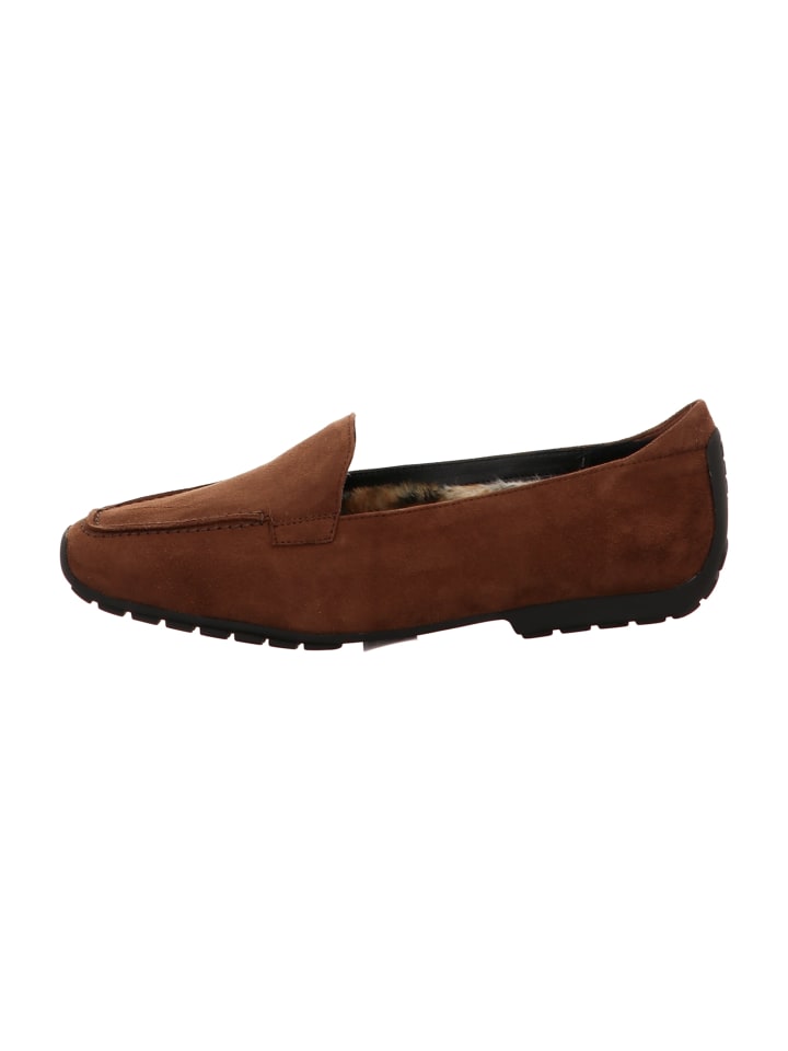Klassische Slipper in Braun