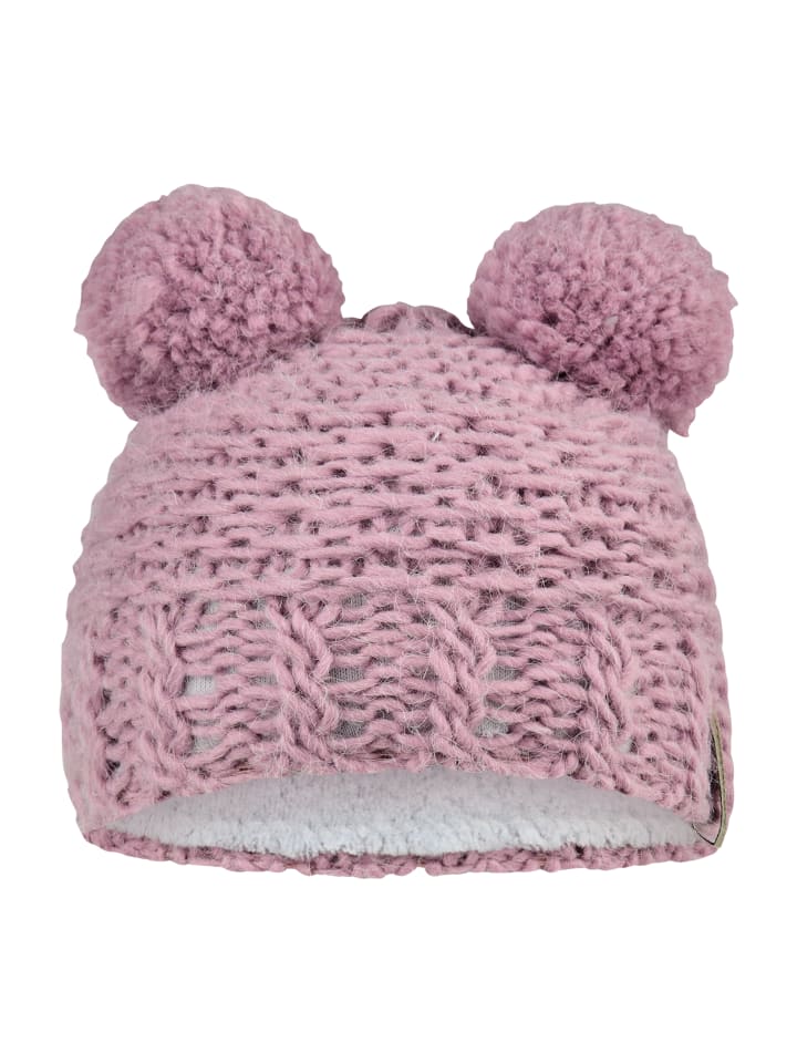 Bommelmütze Struktur in rosa