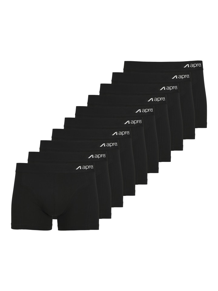 10er-pack Trunks in Black 1