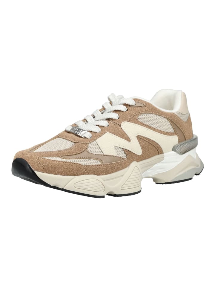 Sneaker Braun/Weiß