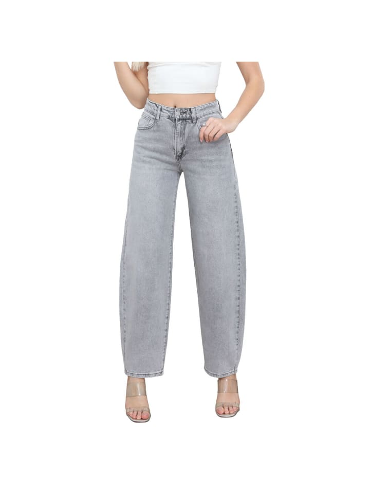 Jeans in Hellgrau