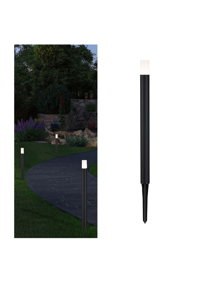 Plug & Shine LED Pollerleuchte Flarea Einzelleuchte