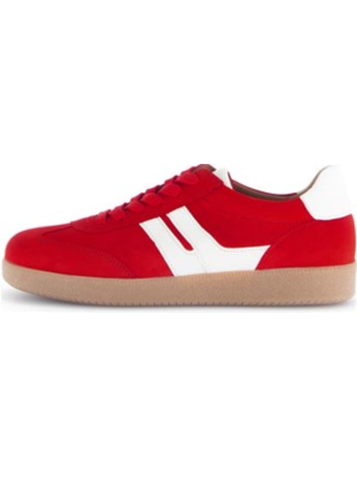 Schnürschuh in rot