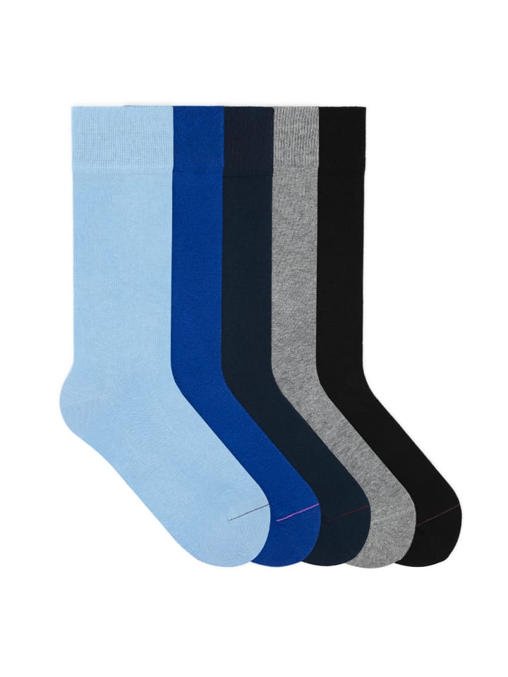 Socken Signature Classics Bundle in French/Royal/Navy/Grey/Black