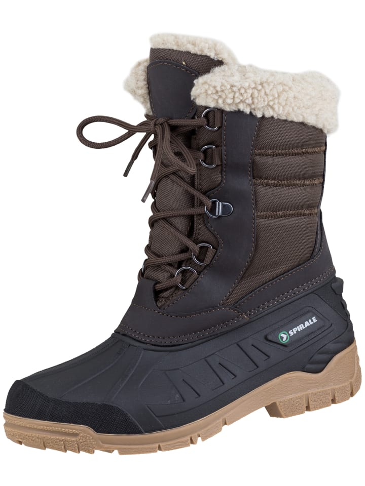 Winterstiefel Tina gefüttert in braun