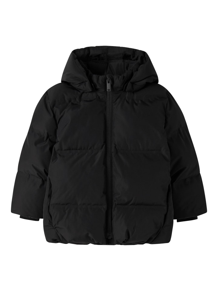 Wattierte Jacke in Black