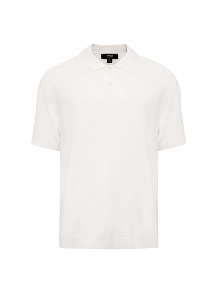 Polo Polo Neck Knit in Antique White