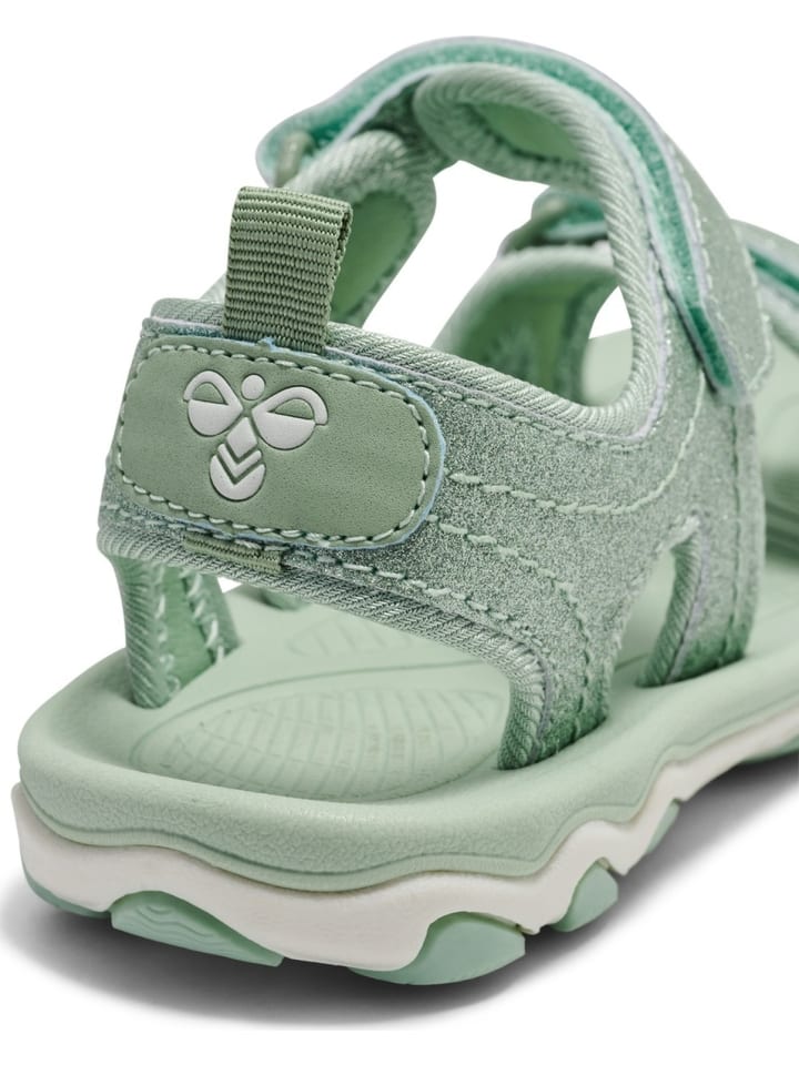 Kinder Sandale "Sandal Glitter Jr" in Grün