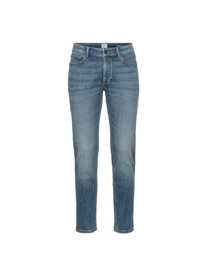 Jeans in indigo bleached
