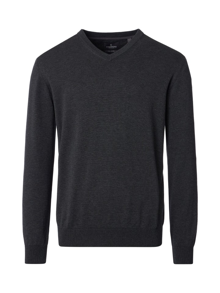 Pullover in Grauschwarz