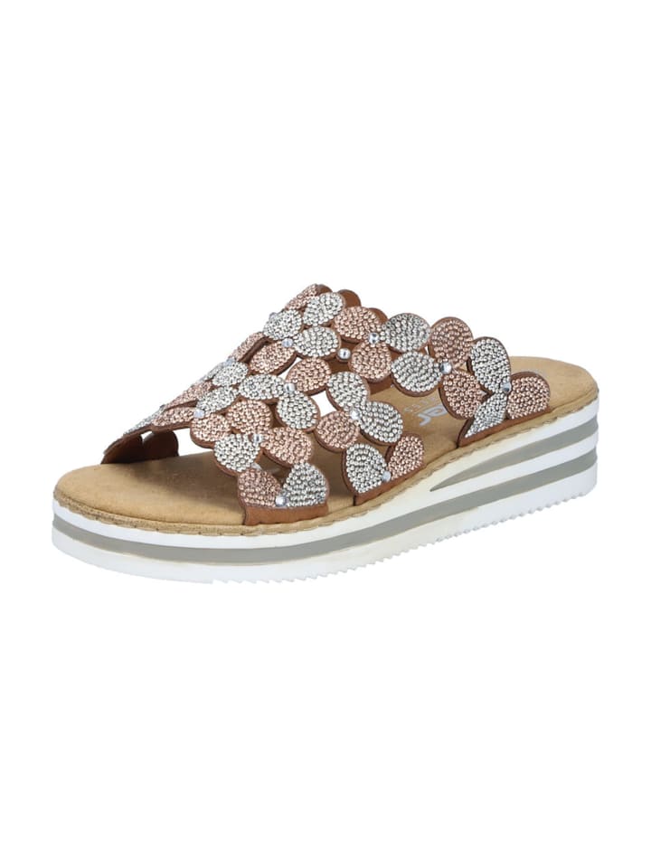 Klassische Pantoletten in Silber