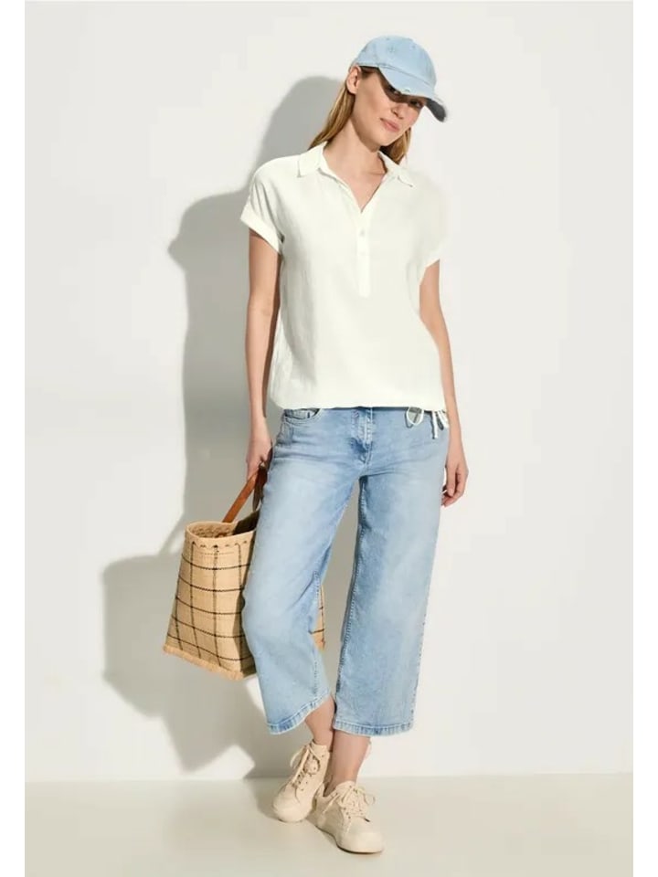 Poloshirt kurzarm für Damen in uni